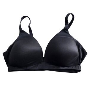 Aerie Sunnie Wireless Lightly Lined Bra Black 38D Pullover